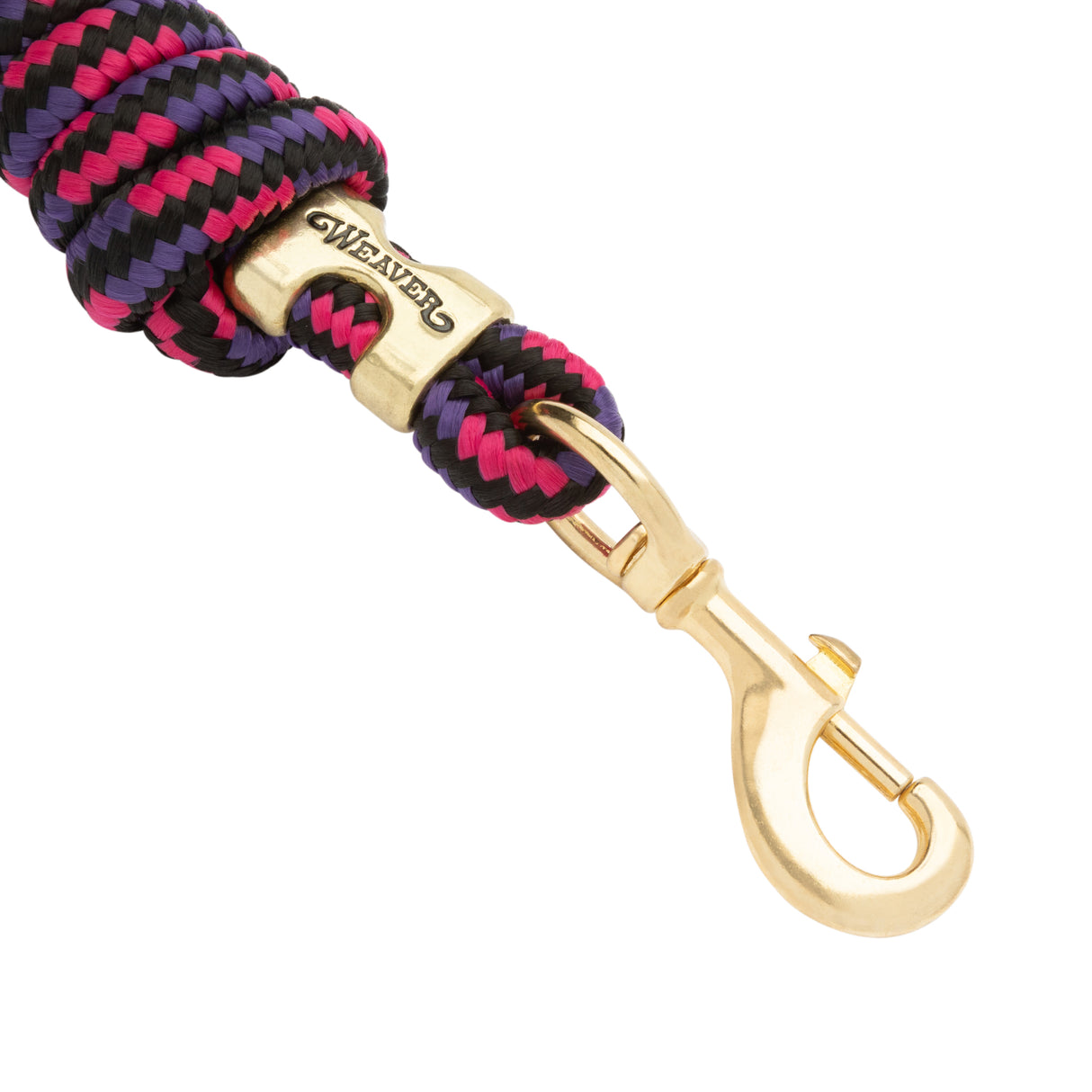 Poly Lead Rope with a Solid Brass 225 Snap