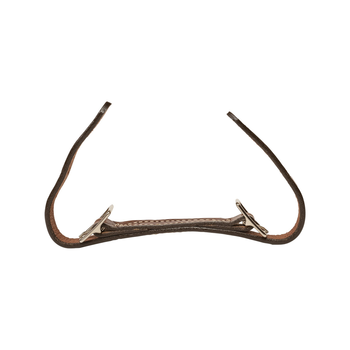 Flat Bridle Leather Curb Strap