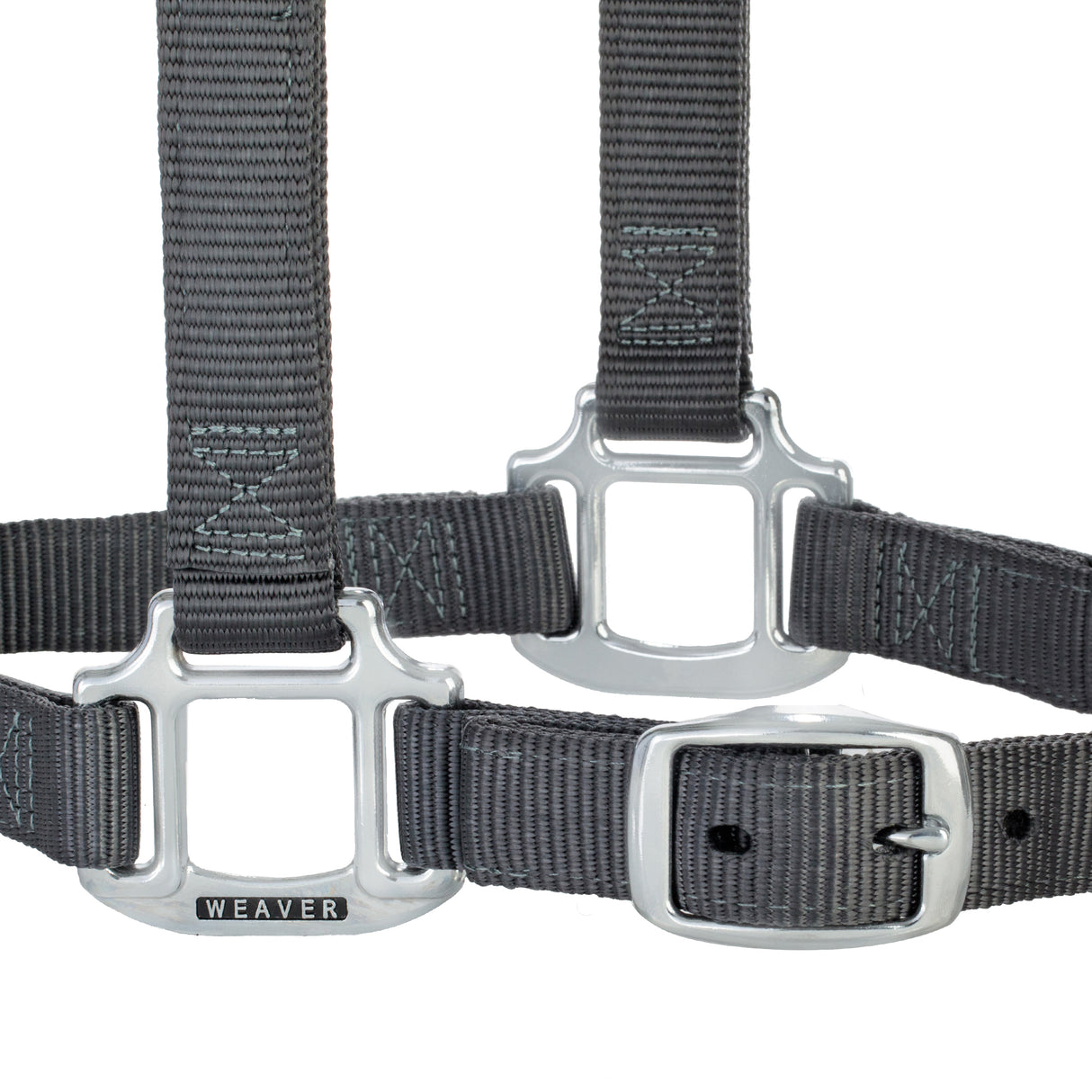 Original Adjustable Nylon Halter with Chrome Plated Hardware