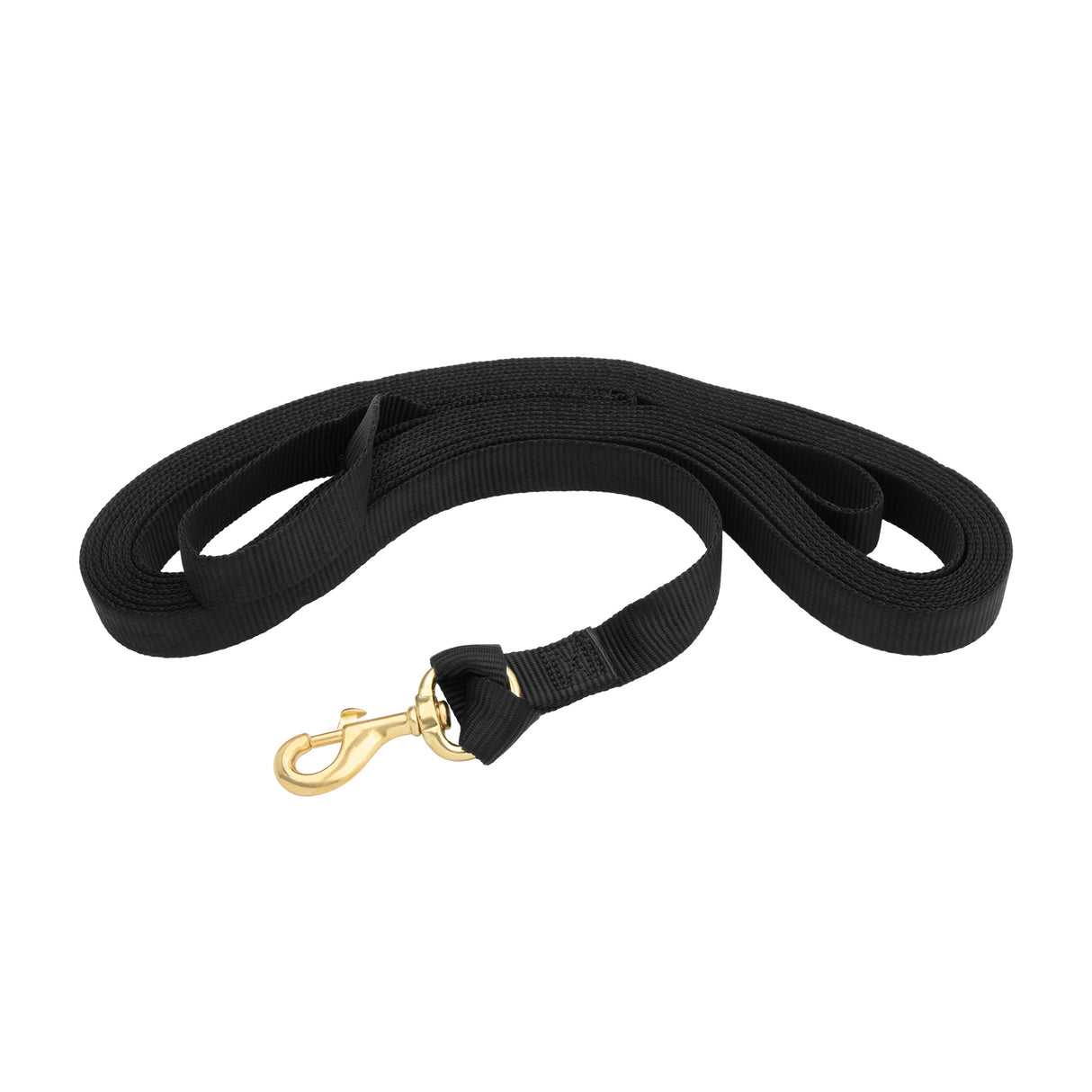 Flat Nylon Lunge Line, 1" x 24 with Snap
