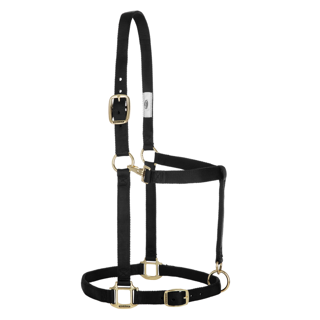 Original Adjustable Chin and Throat Snap Halter, 1" Draft