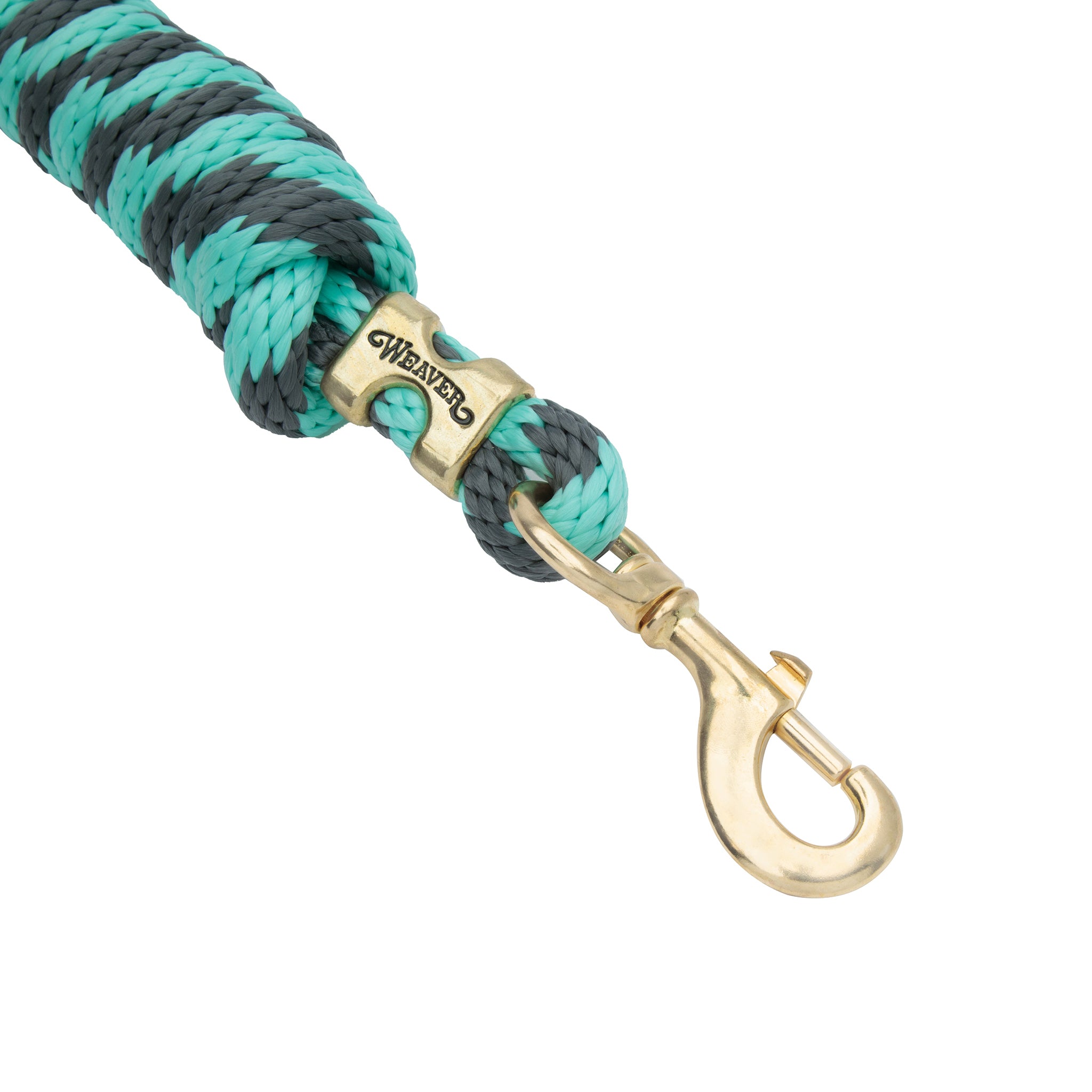 Poly Lead Rope with a Solid Brass 225 Snap