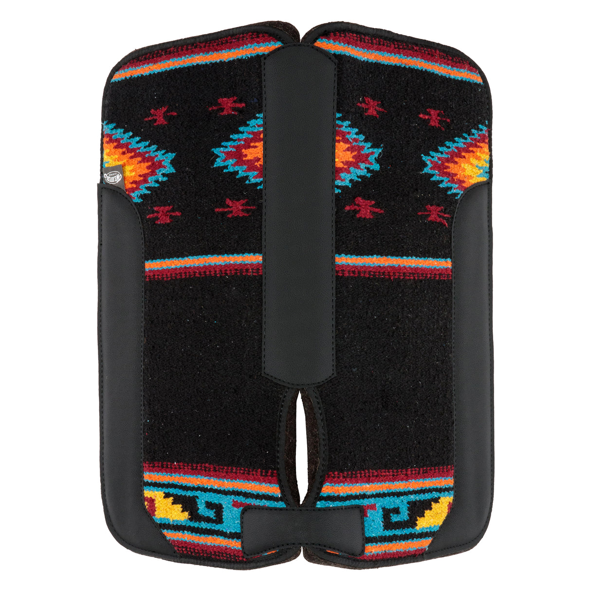 Contoured Single Weave Wool Blend Felt Saddle Pad