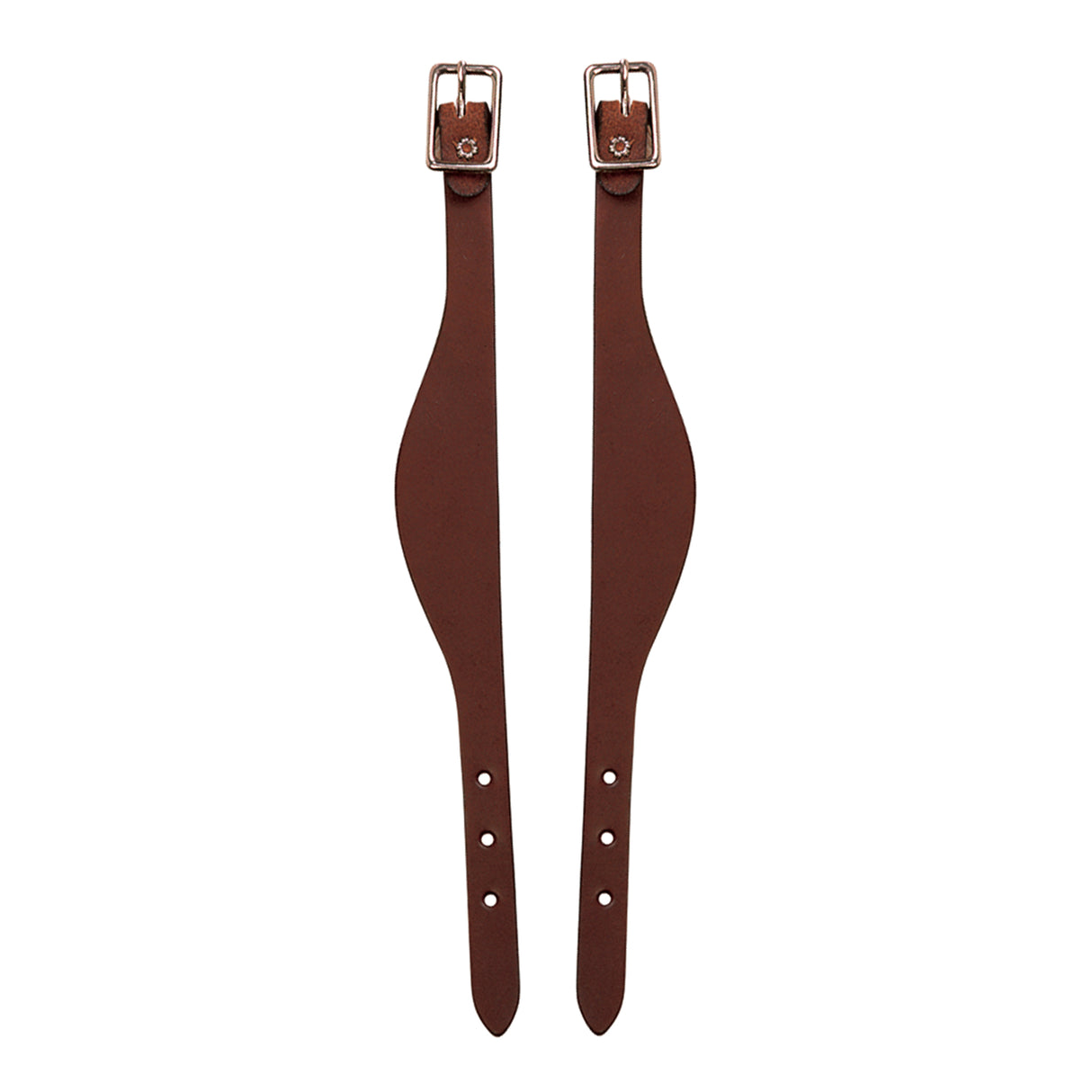 Bridle Leather Fender Hobbles, Flared