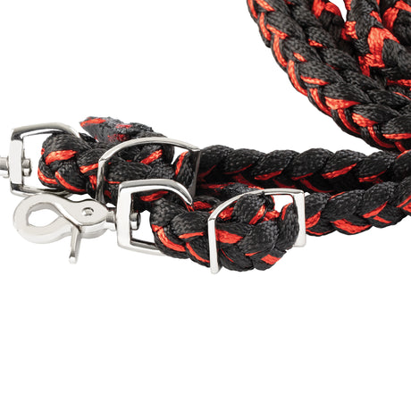 Braided Polyester Barrel Rein