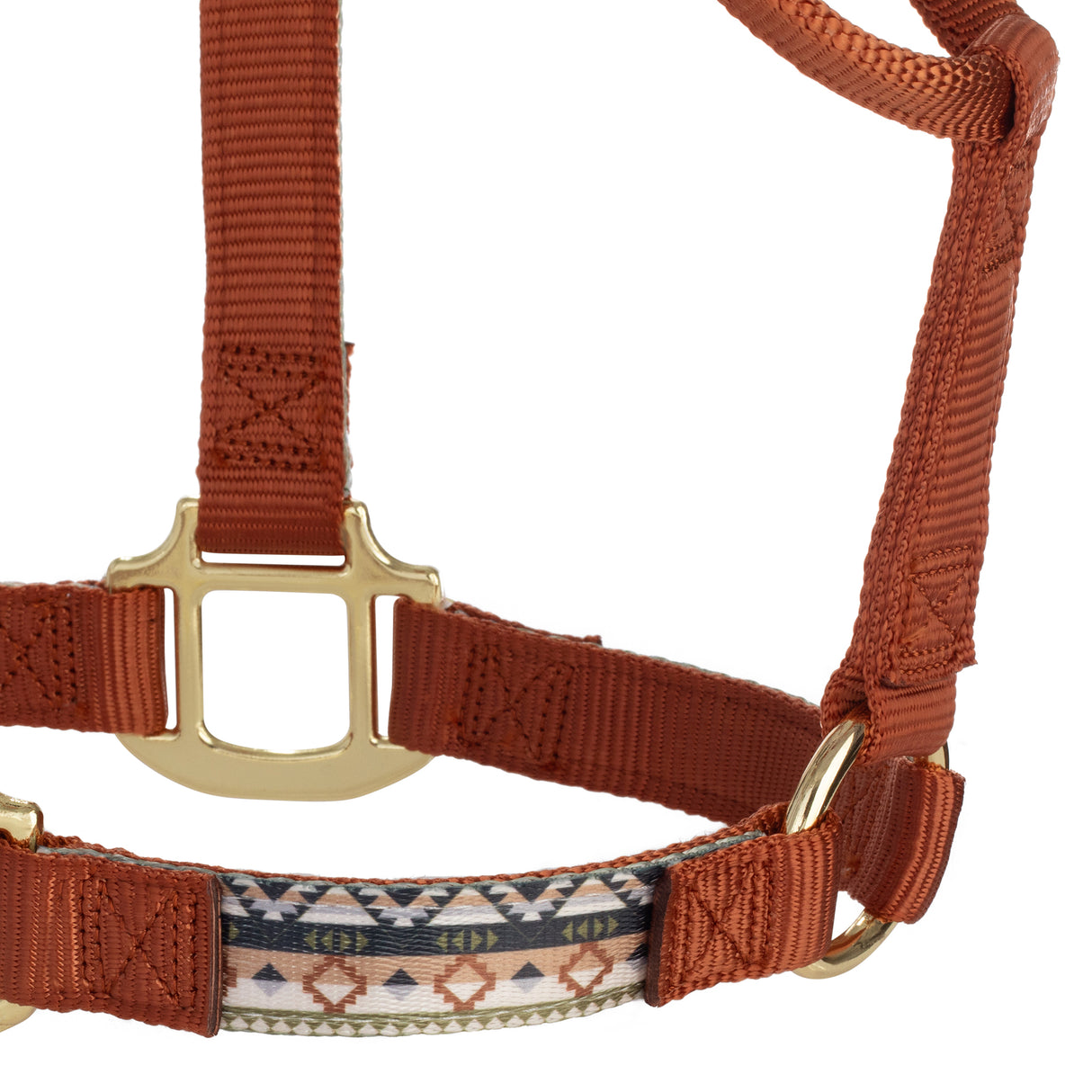 Patterned Non-Adjustable Halter