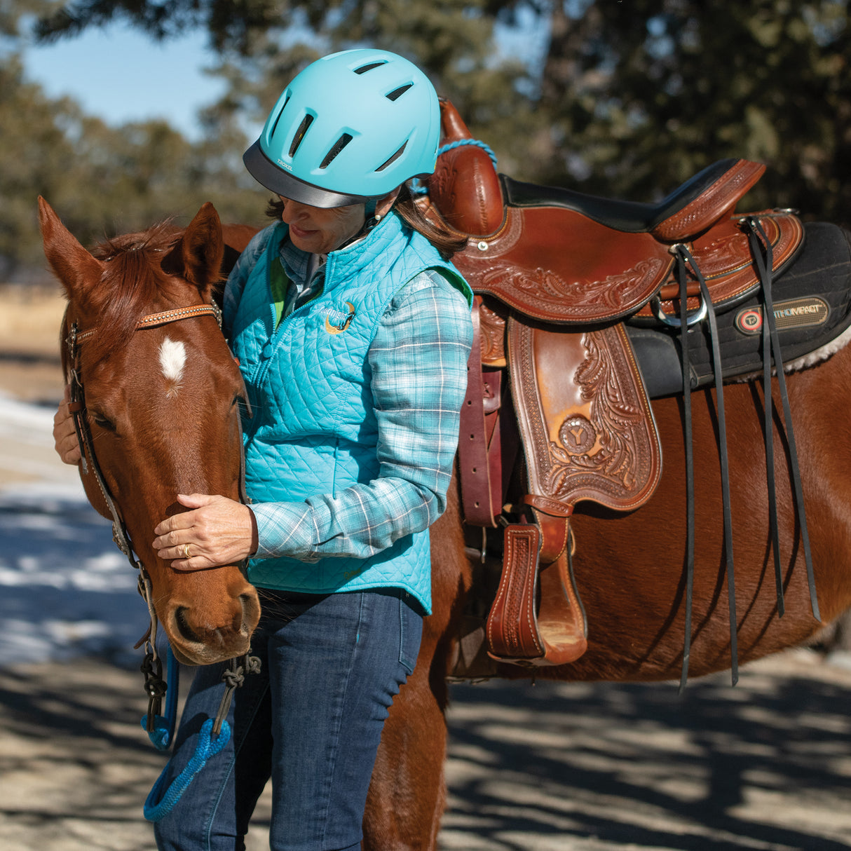 Terrain™ Horse Riding Helmet with Mips® Technology, Multi-Directional Impact Protection System