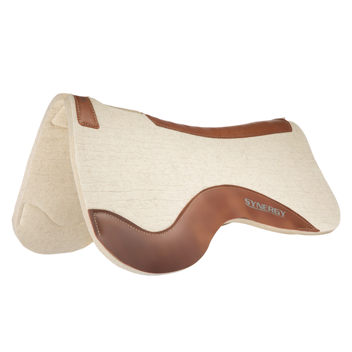 Synergy Contoured Close Contact Steam Pressed 100% Merino Felt Performance Saddle Pad