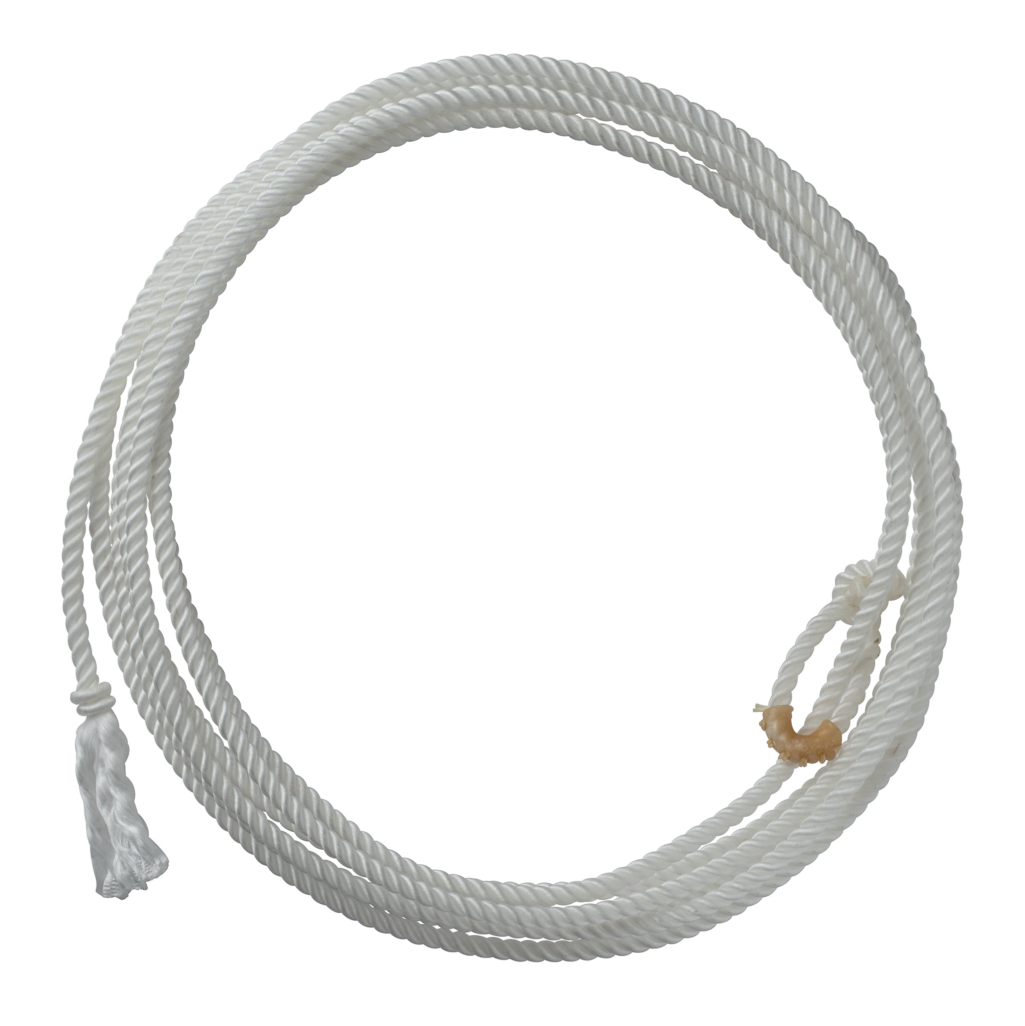 Weaver Kids Waxed Nylon Lasso Rope - 5/16" X 20 Ft Colorful Practice Rope For Young Riders