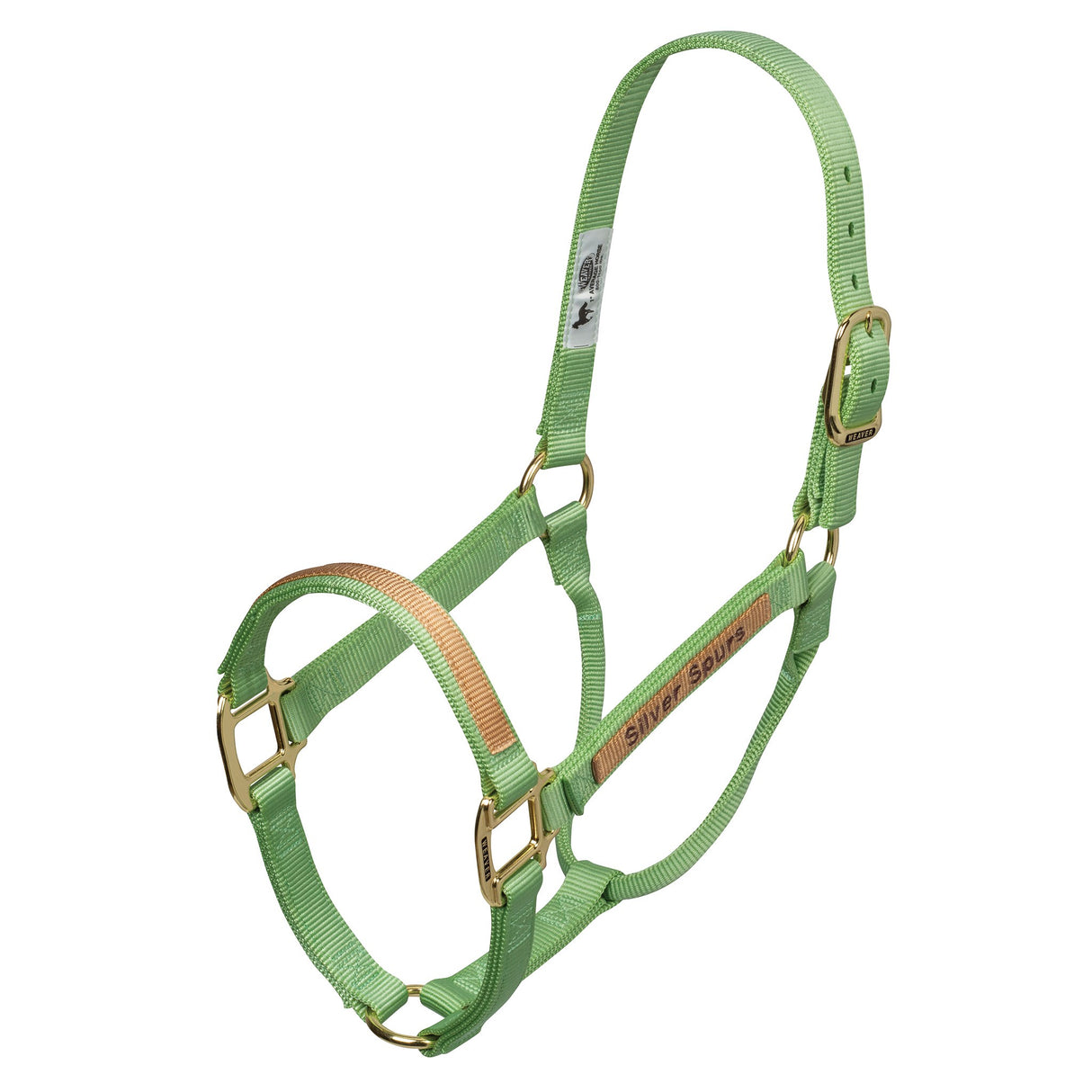 Custom Embroidered Nylon Halter, Non-Adjustable