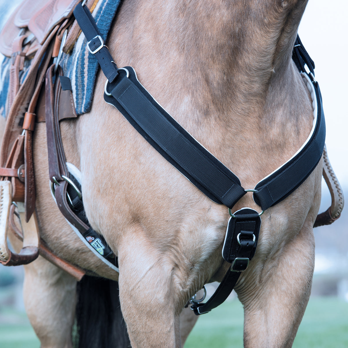 Weaver Leather Breast Collar with AirFlex® Technology
