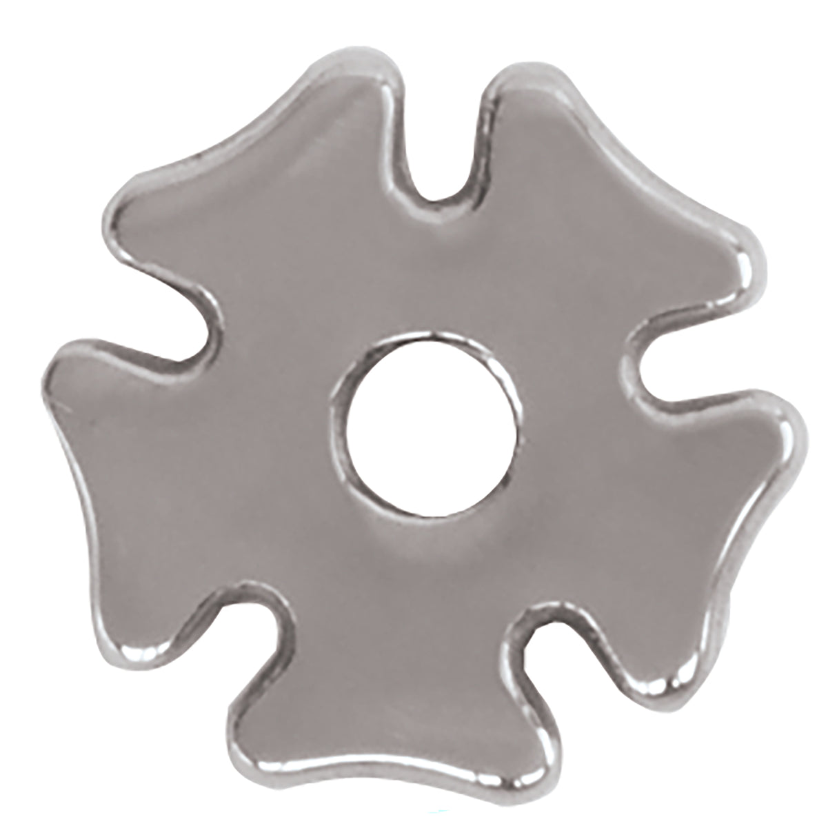Clover Leaf Replacement Rowel, Stainless Steel, 7/8"