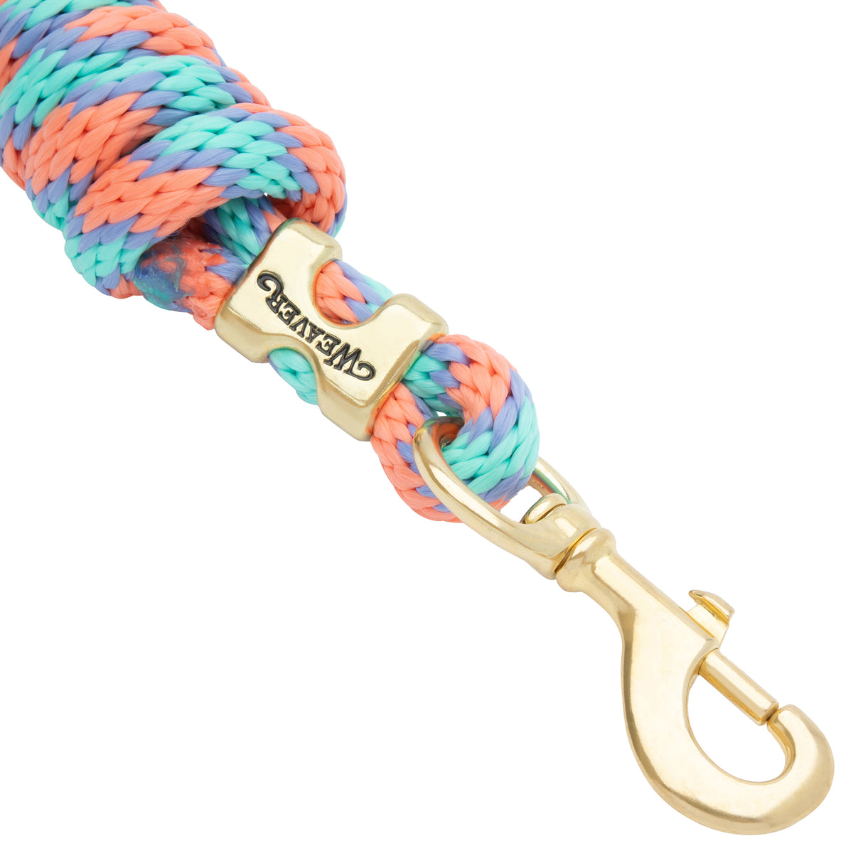 Poly Lead Rope with a Solid Brass 225 Snap