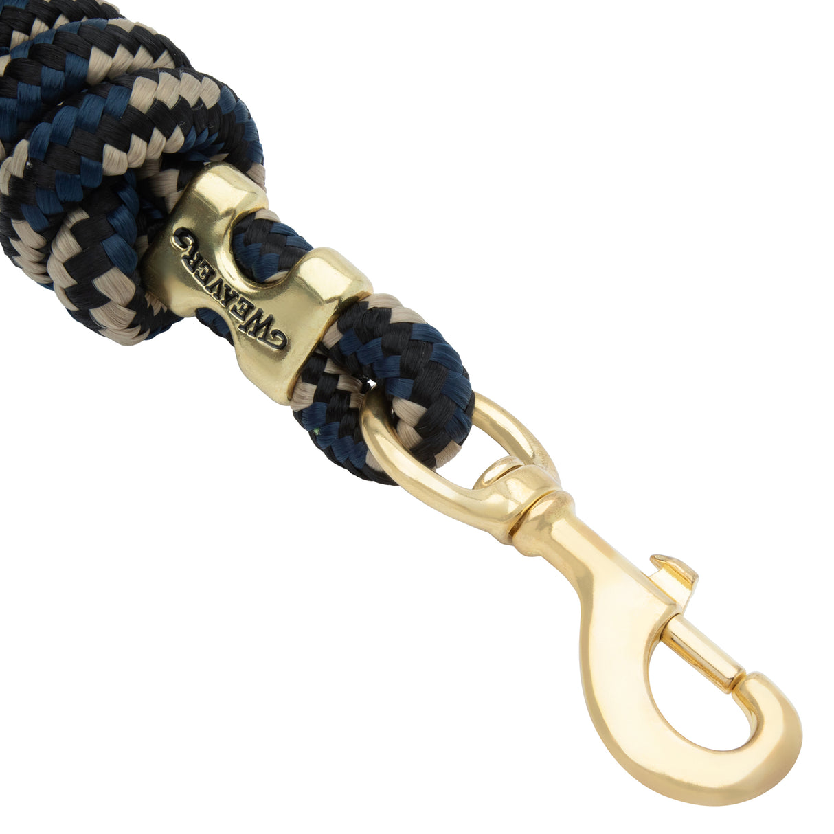 Poly Lead Rope with a Solid Brass 225 Snap