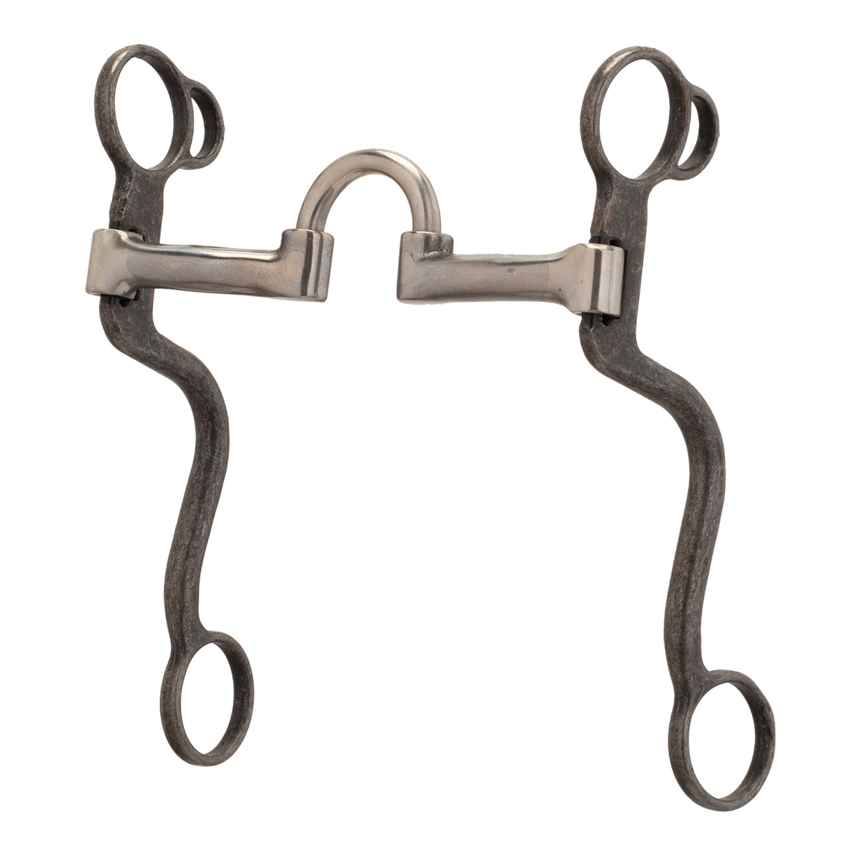 Professional S Shank 7" Cheek, Buffed Black