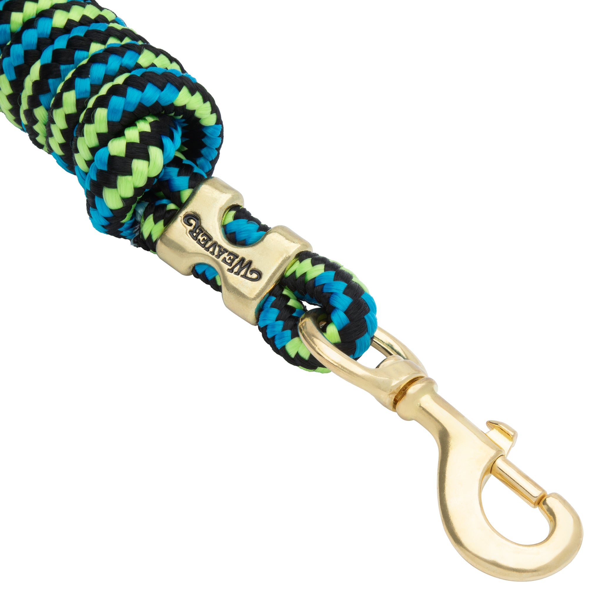 Poly Lead Rope with a Solid Brass 225 Snap