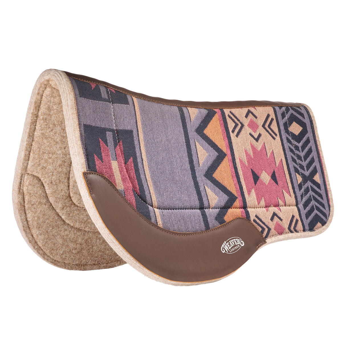 All Purpose Trail Gear Contoured Wool Blend Felt Saddle Pad