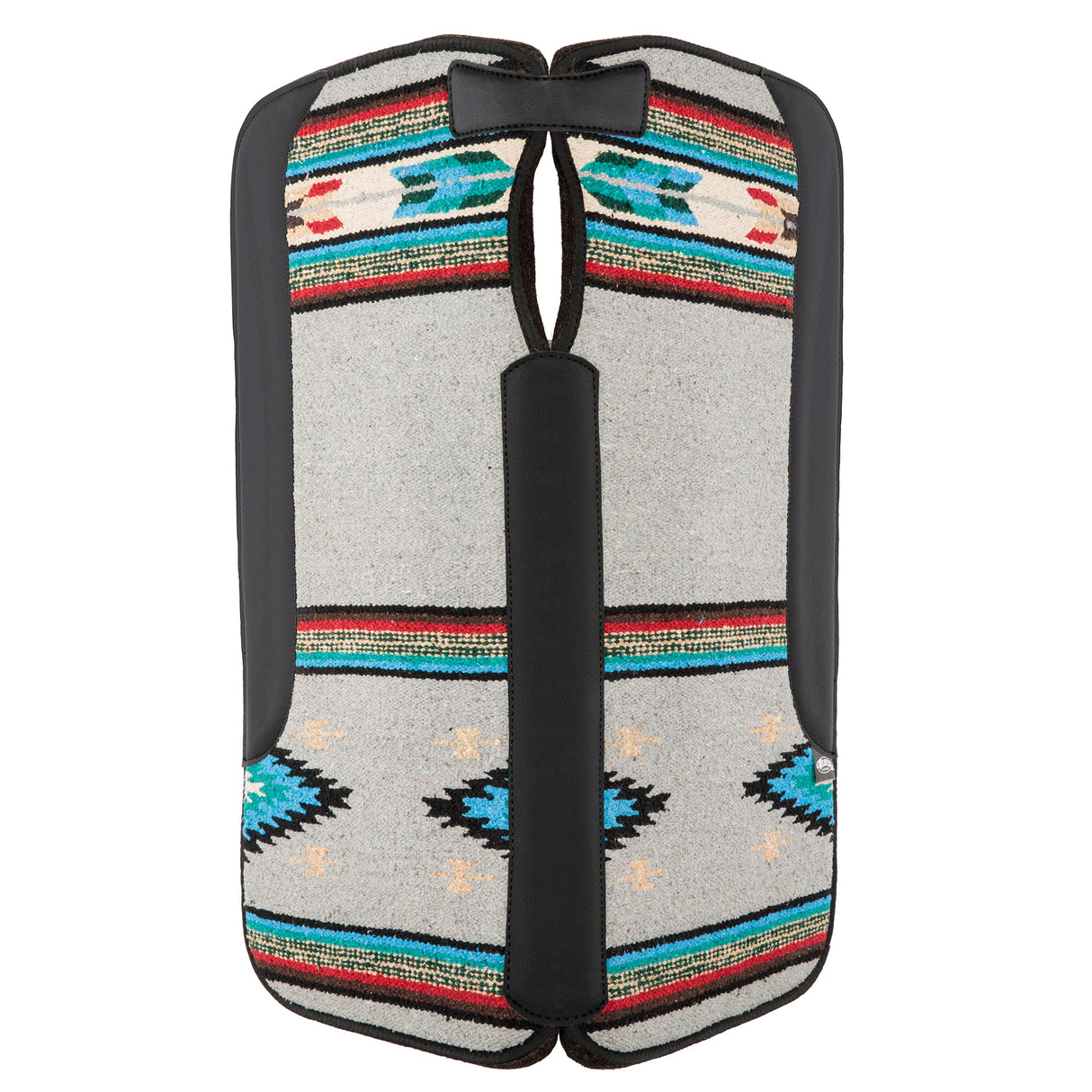 Contoured Single Weave Wool Blend Felt Saddle Pad