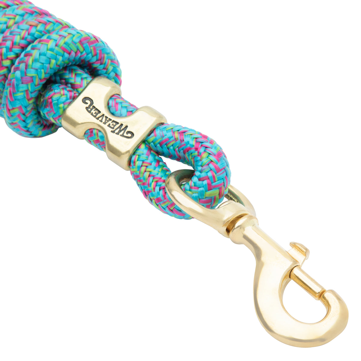 Poly Lead Rope with a Solid Brass 225 Snap