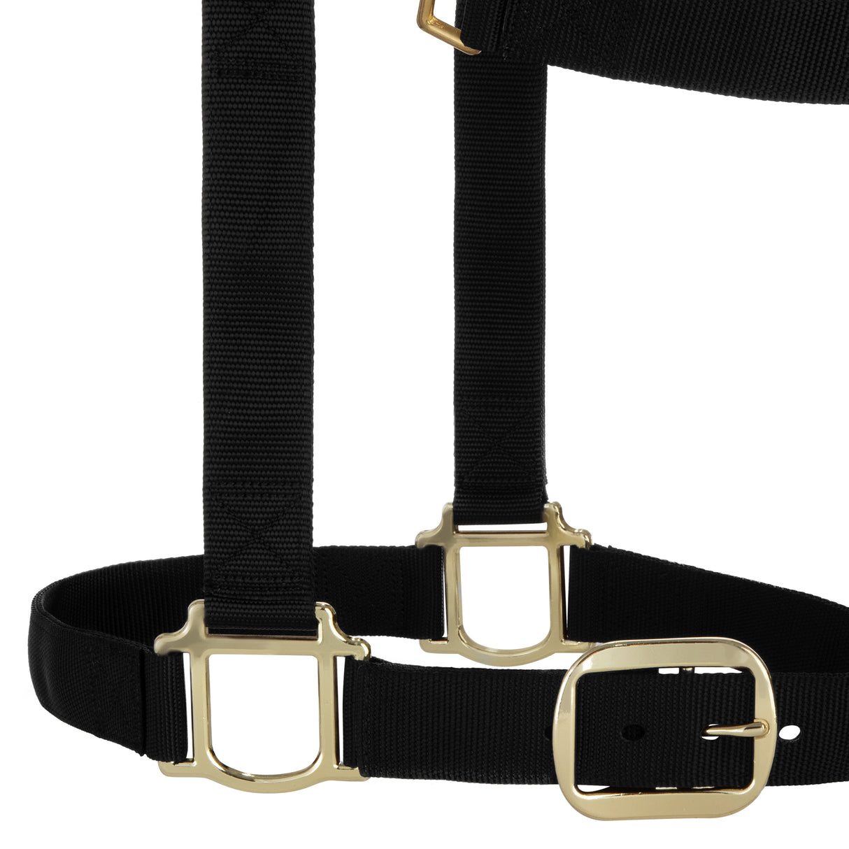 Original Adjustable Chin and Throat Snap Halter, 1-1/2" Draft