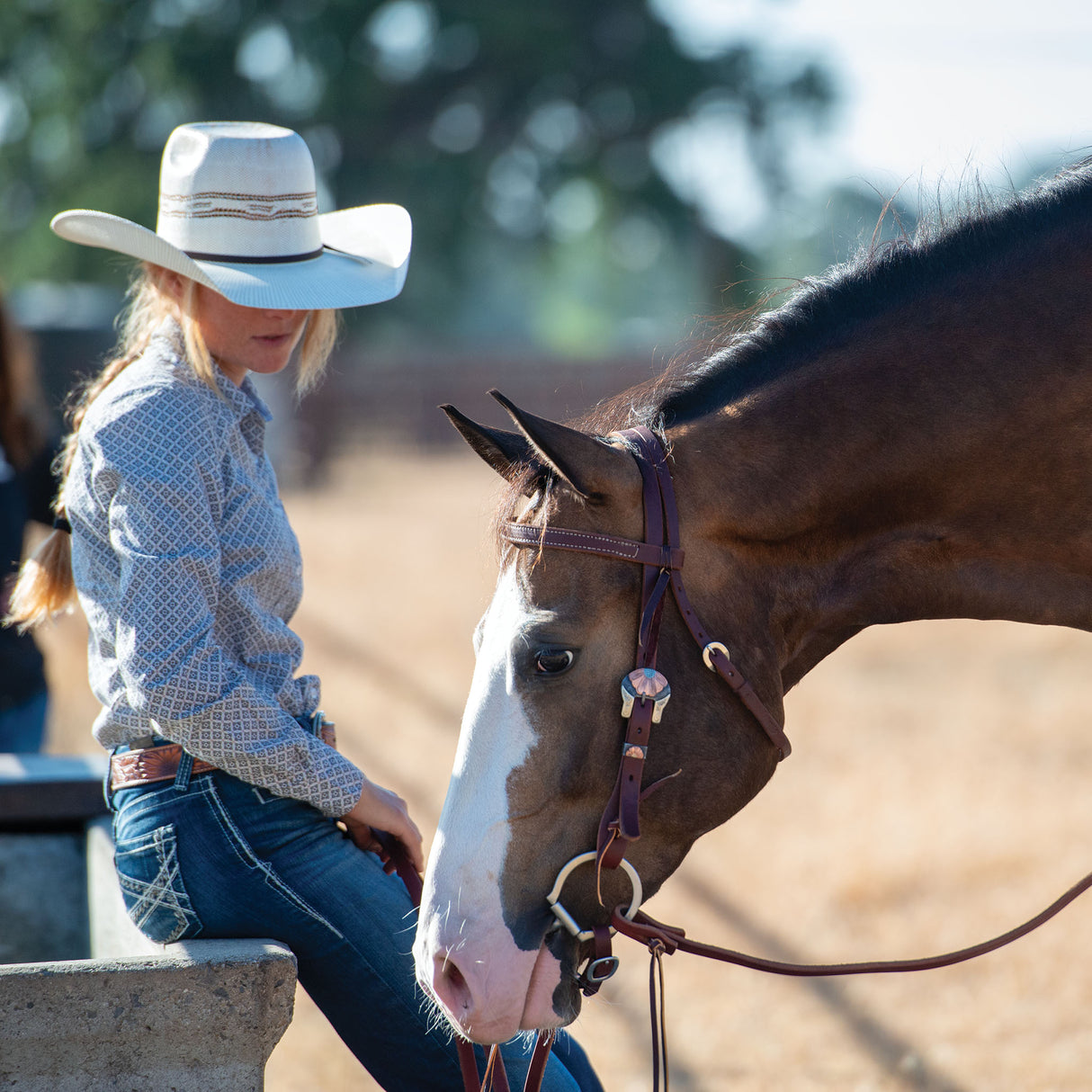 Working Tack Extra Heavy Harness Split Reins with Pineapple Knots, 5/8" x 8'
