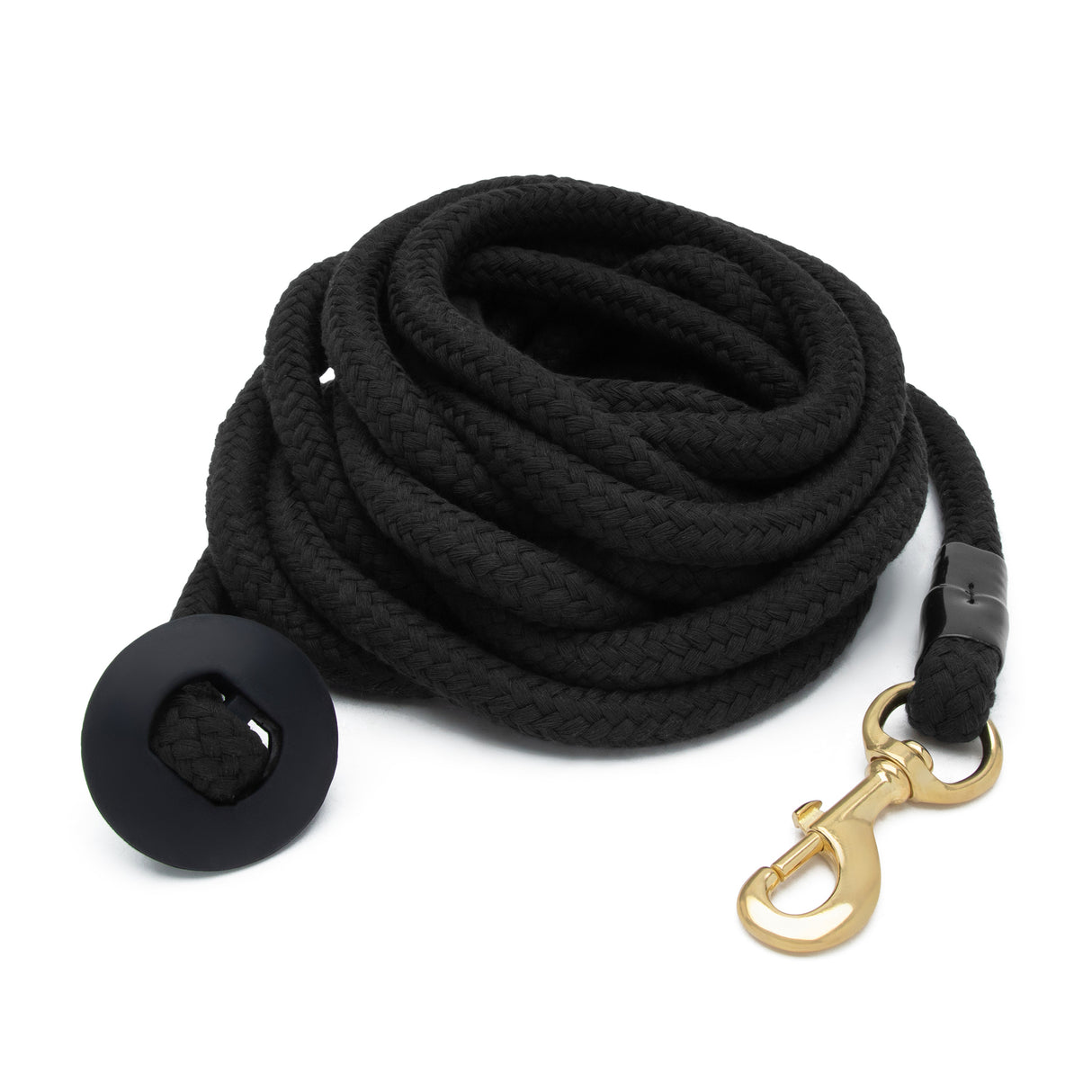 Rounded Cotton Lunge Line with 225 Snap, 3/4" x 25'