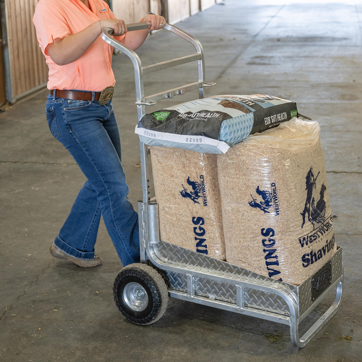Rolling Barn Utility Muck Cart