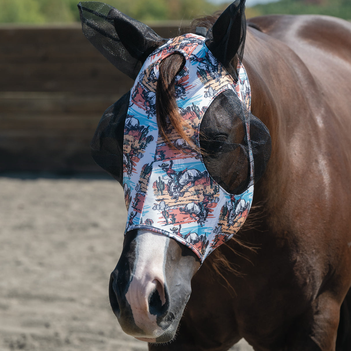 Equine Lycra® Fly Masks Powered by Coolcore®