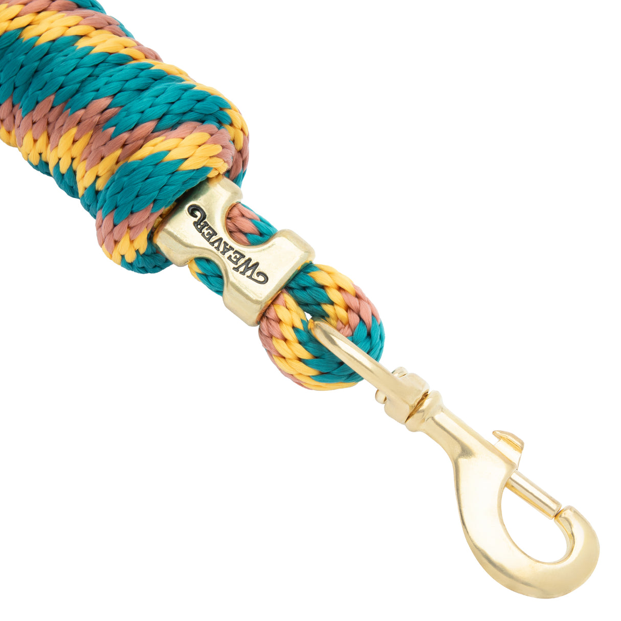 Poly Lead Rope with a Solid Brass 225 Snap