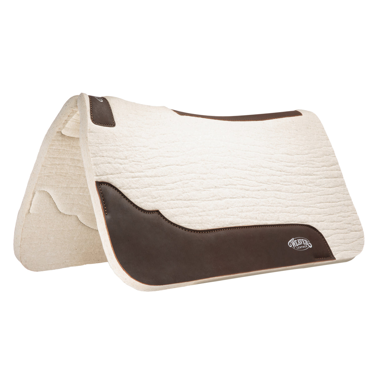 Contoured Steam Pressed Merino Wool Felt Saddle Pad