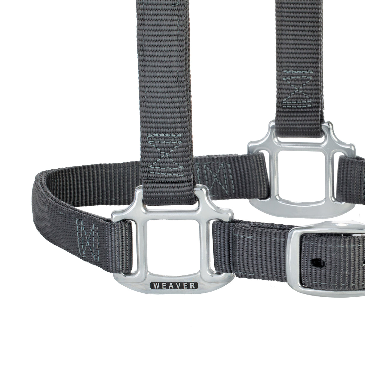 Original Adjustable Nylon Halter with Chrome Plated Hardware