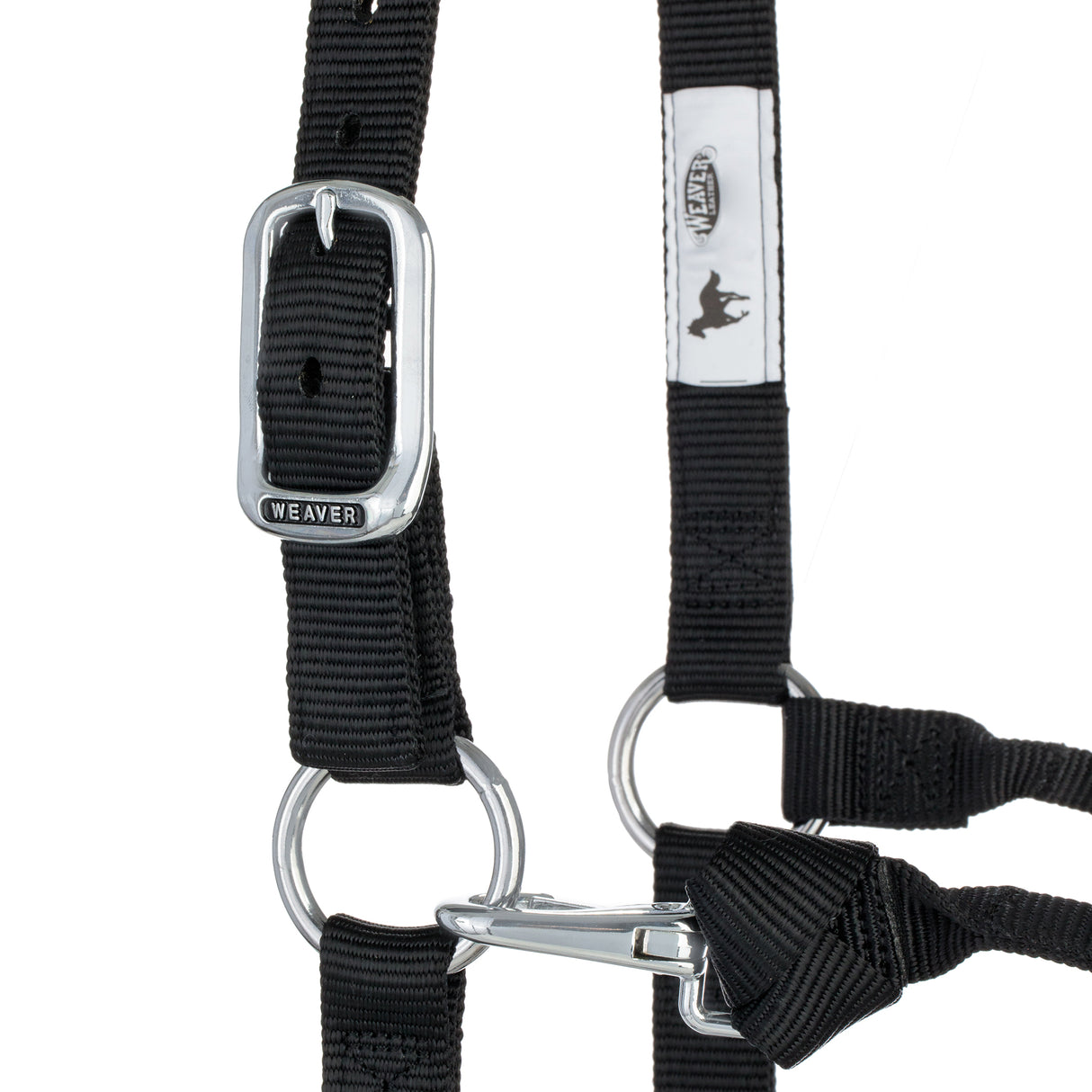 Original Adjustable Nylon Halter with Chrome Plated Hardware