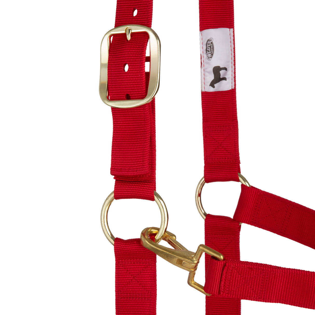 Original Adjustable Chin and Throat Snap Halter, 1-1/2" Draft