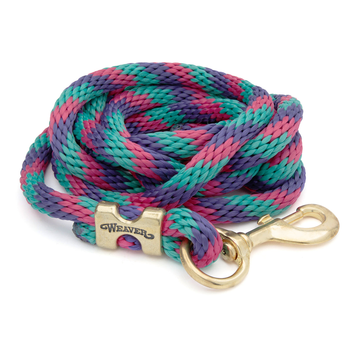 Poly Lead Rope with a Solid Brass 225 Snap