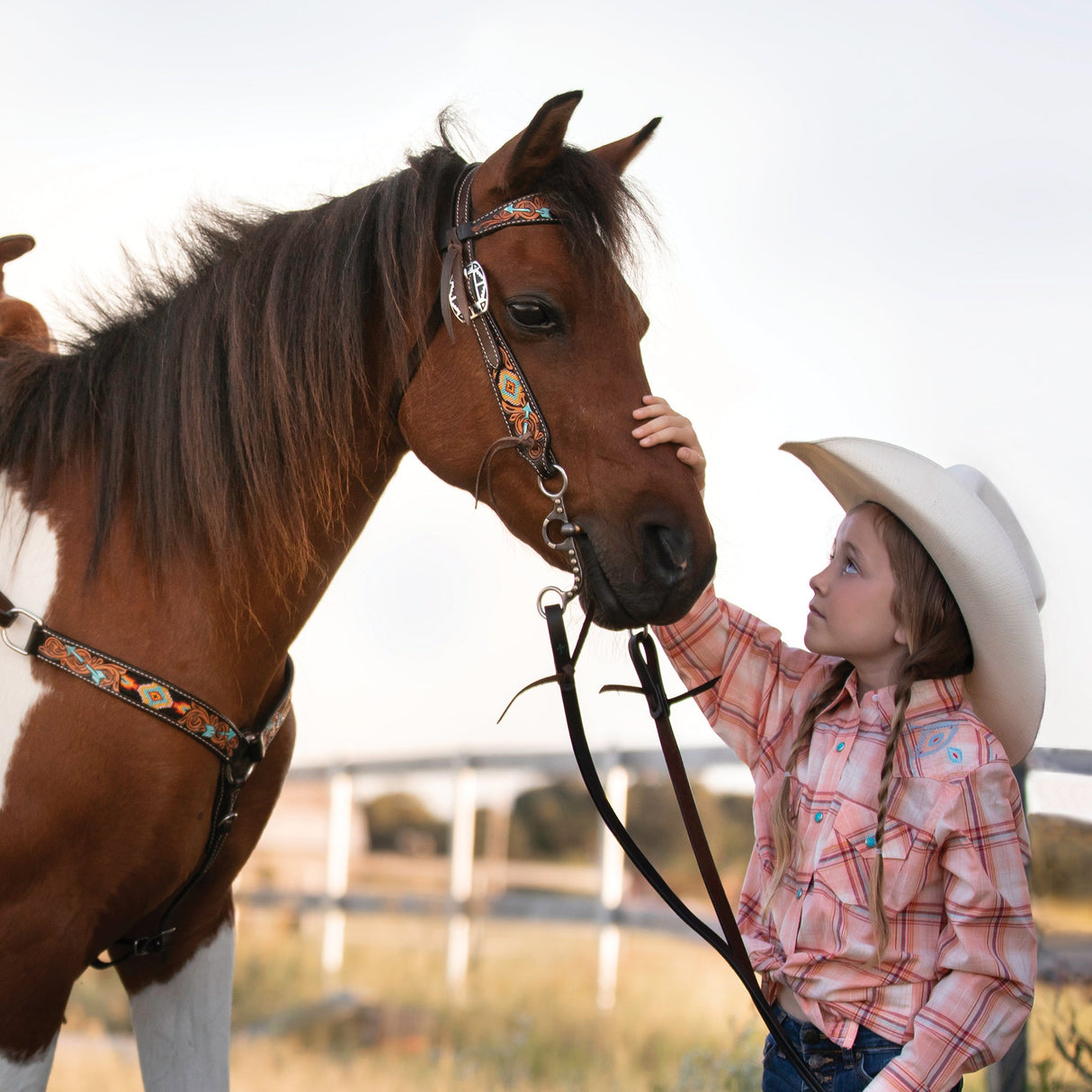 4-5/8" Pony Bit, 2-Piece Snaffle Mouth, Buffed Black
