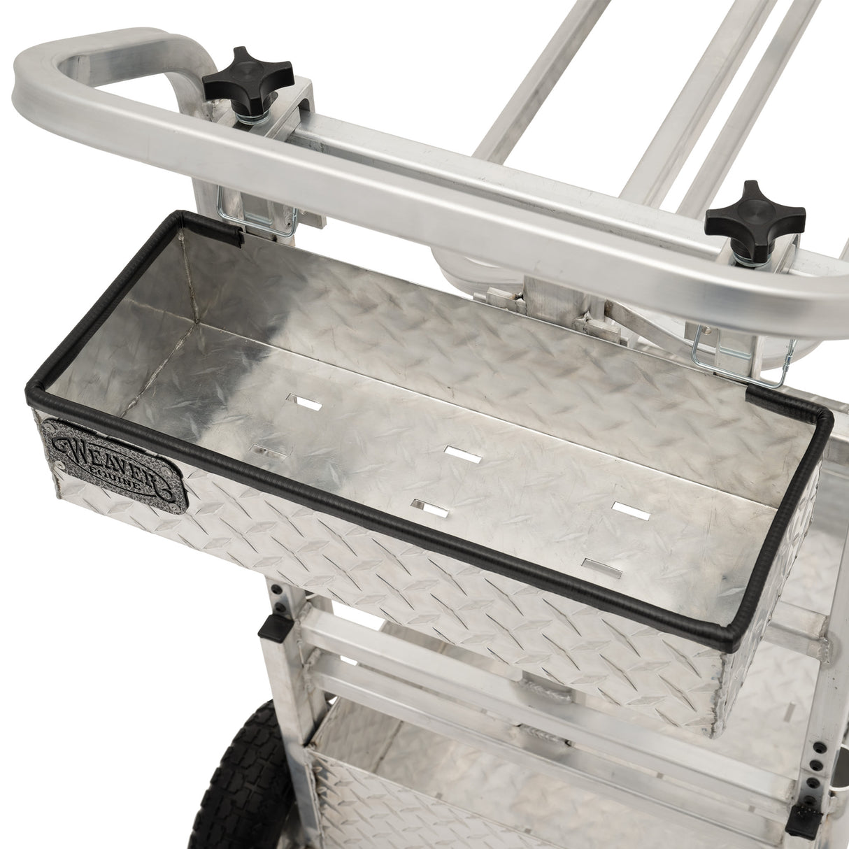 Rolling Barn Utility Cart with Saddle Rack & Grooming Basket