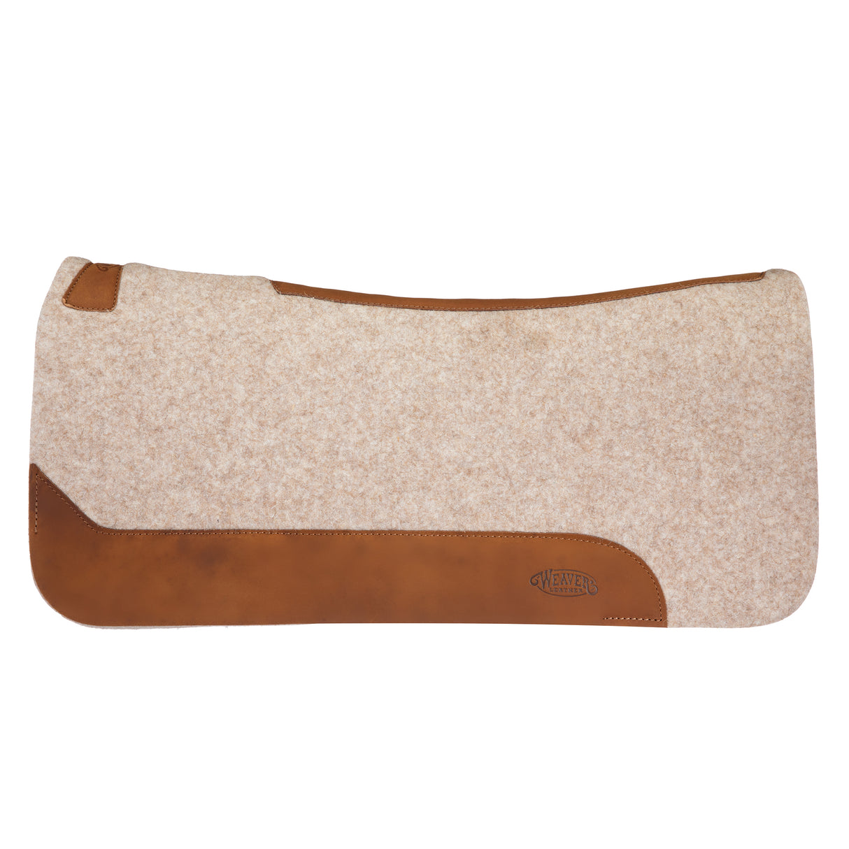 Contoured Wool Blend Felt Saddle Pad