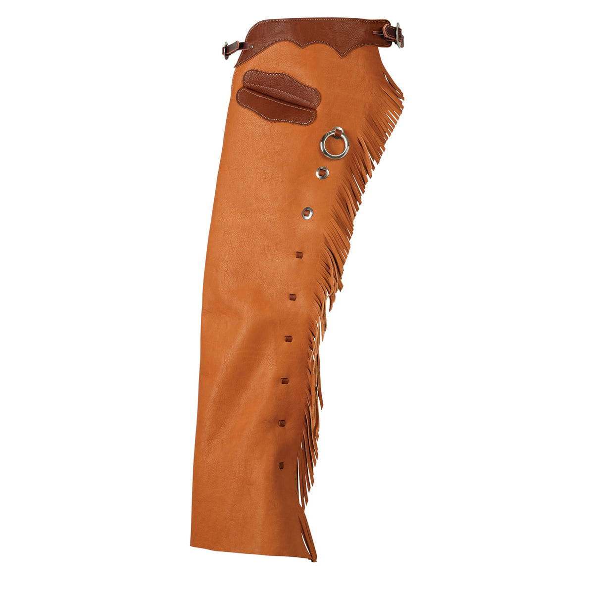 Western Leather Chaps, Water Resistant Hermann Oak