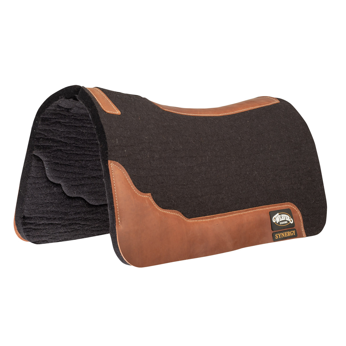 Synergy Contoured Steam Pressed 100% Merino Wool Felt Performance Saddle Pad