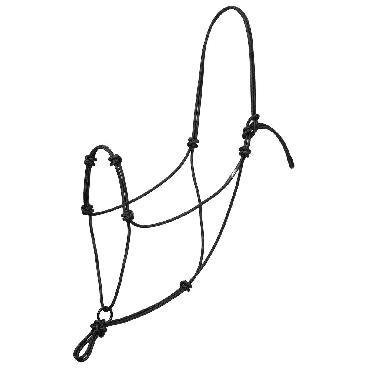 Silvertip Four Knot Transition Rope Halter With Sliding Ring