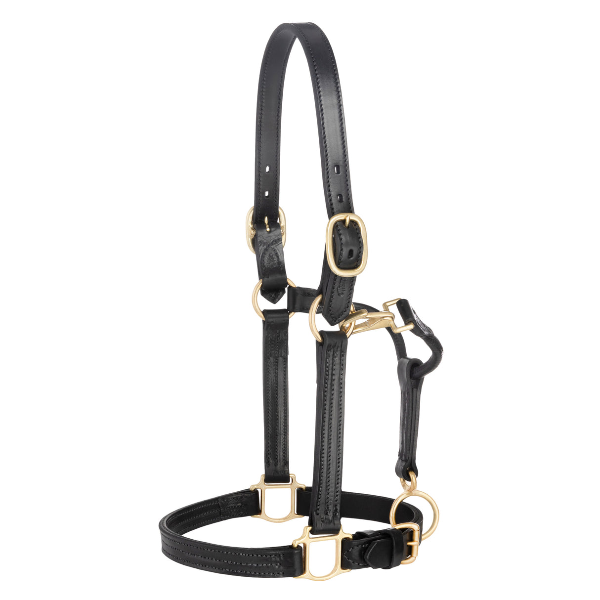 1" Track Halter, Black