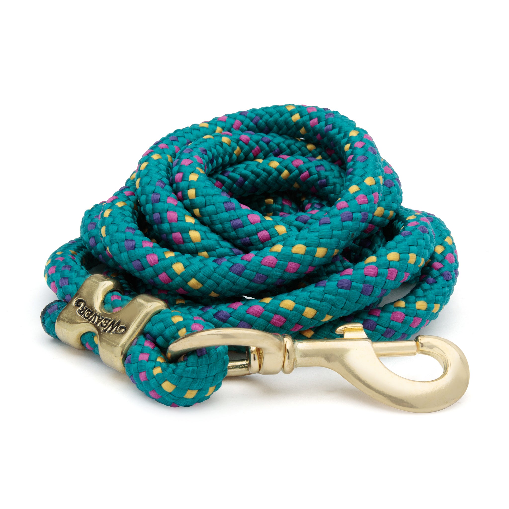 Poly Lead Rope with a Solid Brass 225 Snap