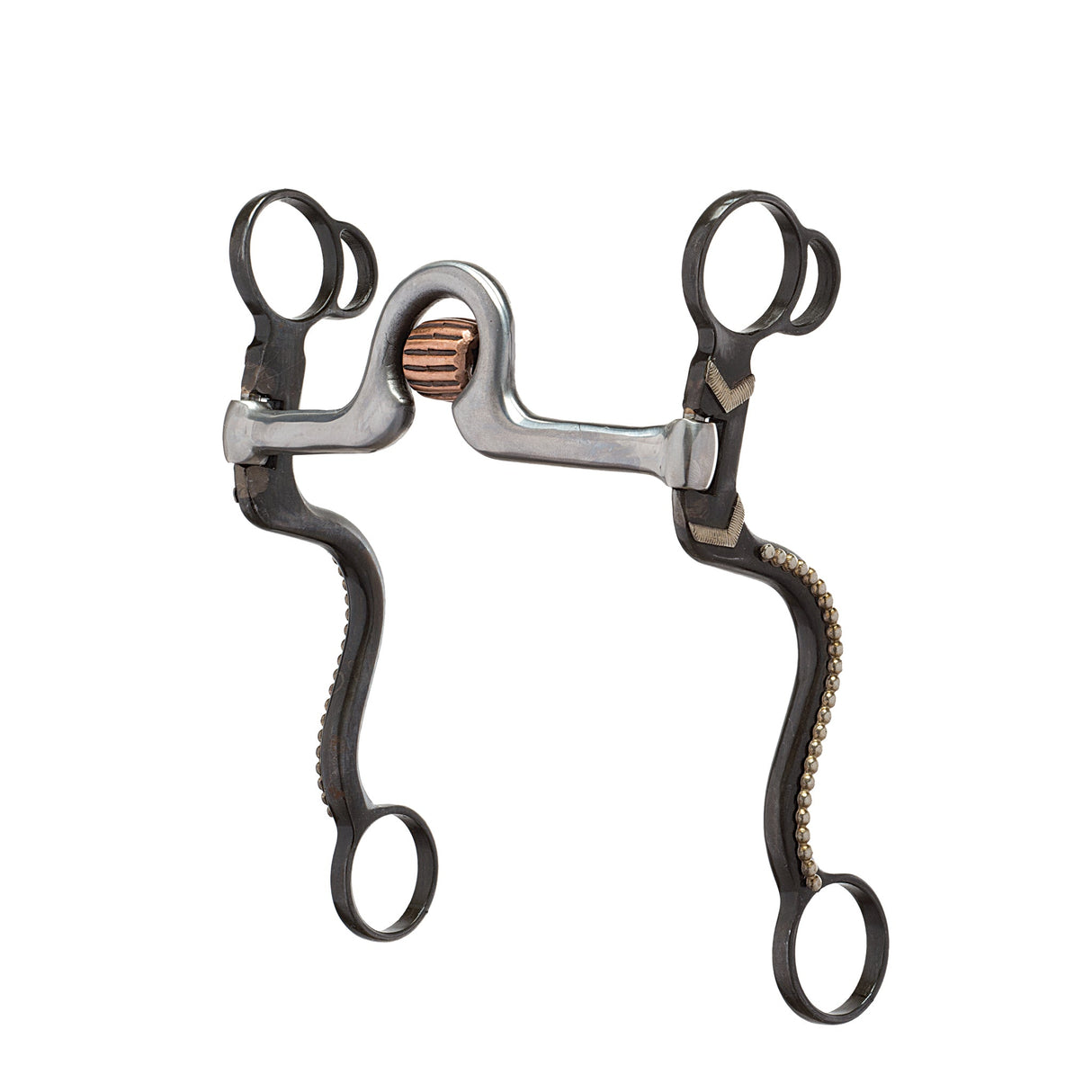 Professional "S" Shank Bit with 5" Sweet Iron Ported Mouth