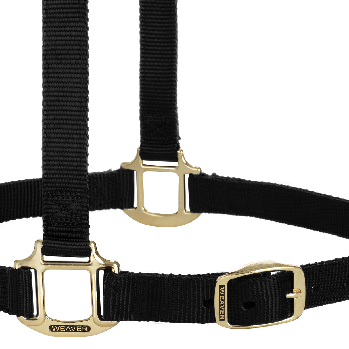 Original Adjustable Chin and Throat Snap Halter, 1" Draft