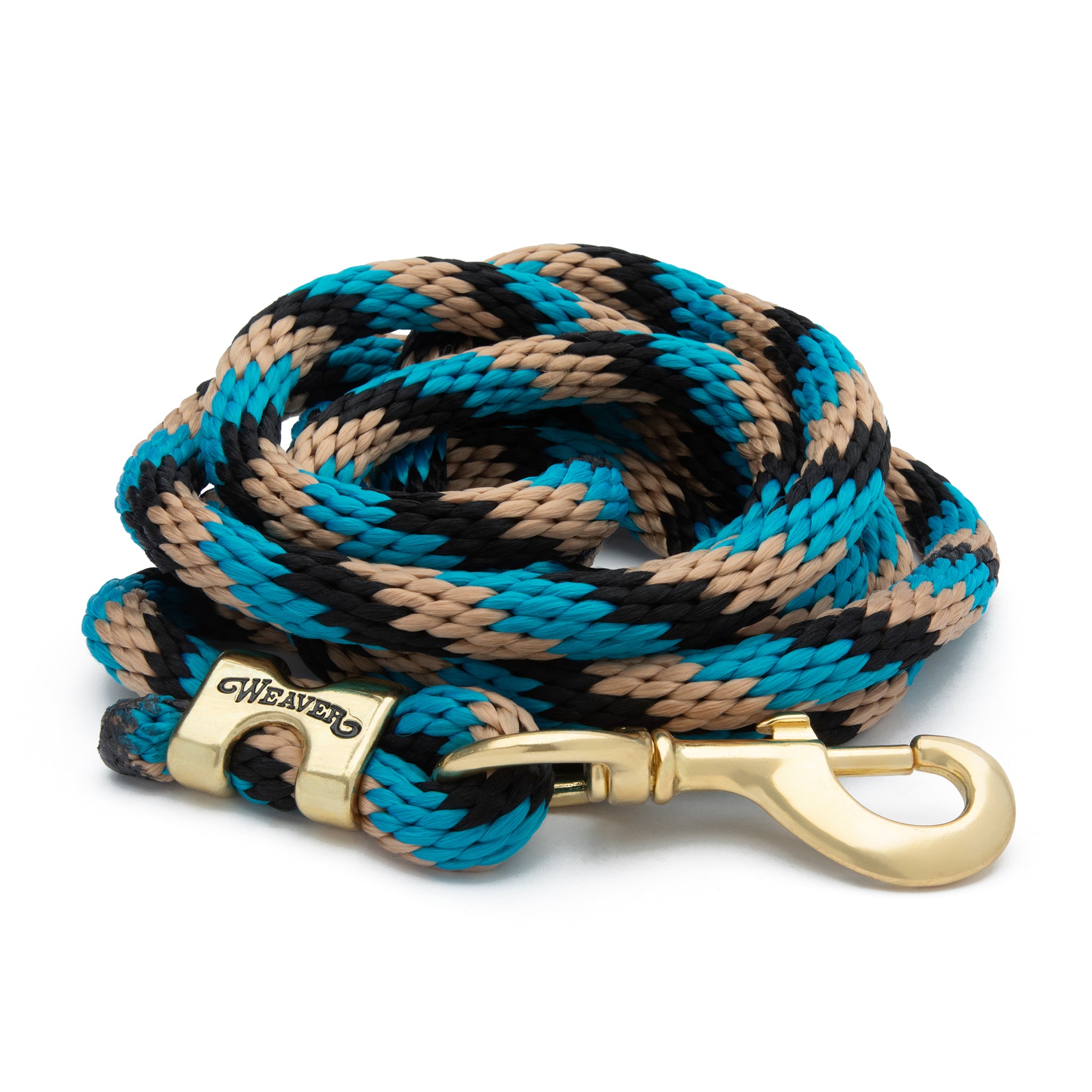 Poly Lead Rope with a Solid Brass 225 Snap