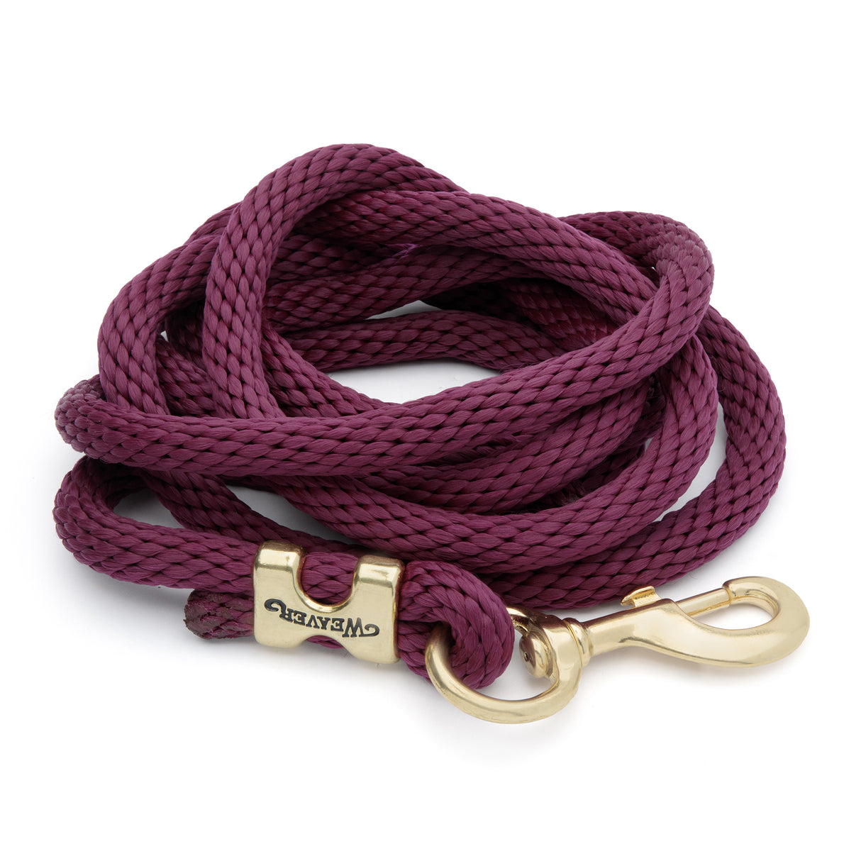 Poly Lead Rope with a Solid Brass 225 Snap
