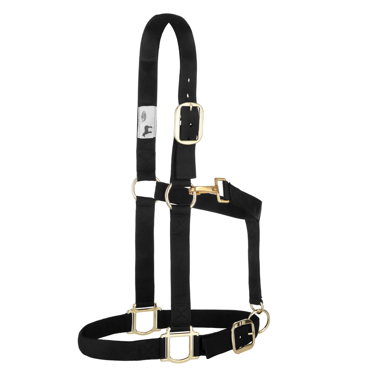 Original Adjustable Chin and Throat Snap Halter, 1-1/2" Draft