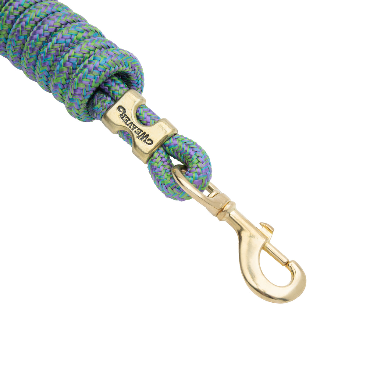 Poly Lead Rope with a Solid Brass 225 Snap