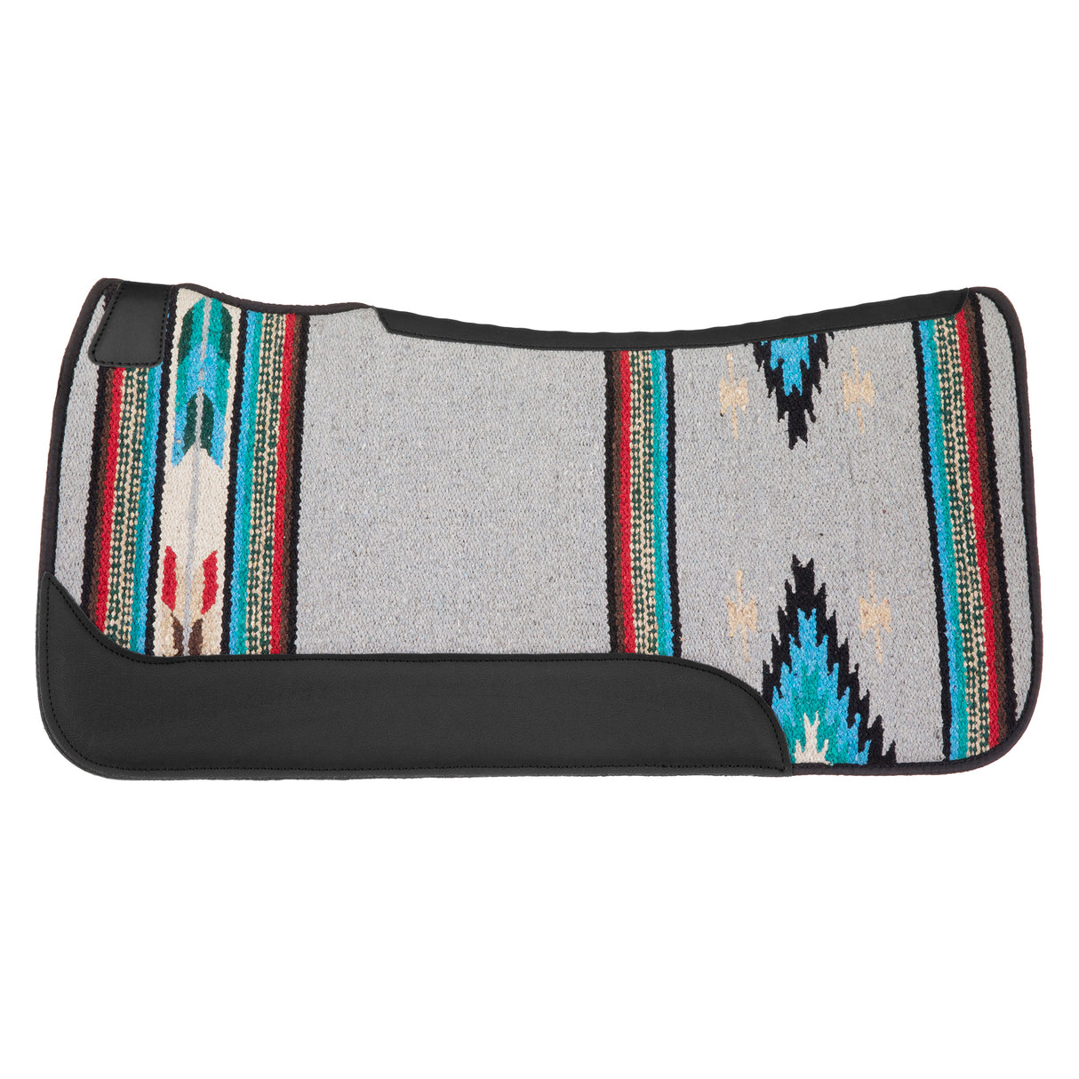 Contoured Single Weave Wool Blend Felt Saddle Pad