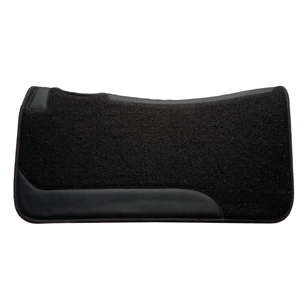 Contoured Single Weave Wool Blend Felt Saddle Pad